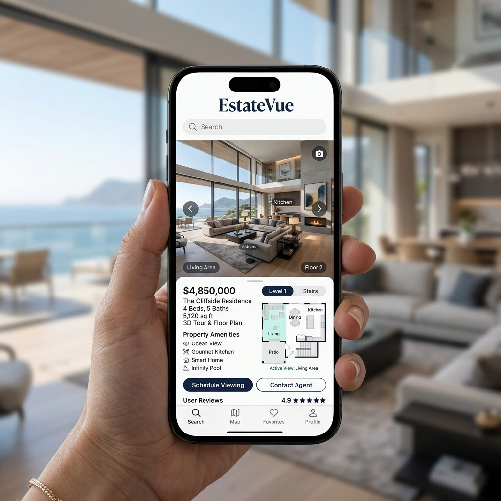 EstateVue App Design