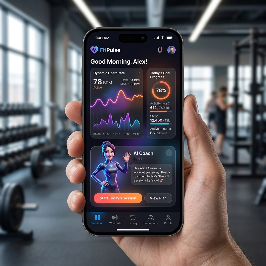 FitPulse App Design