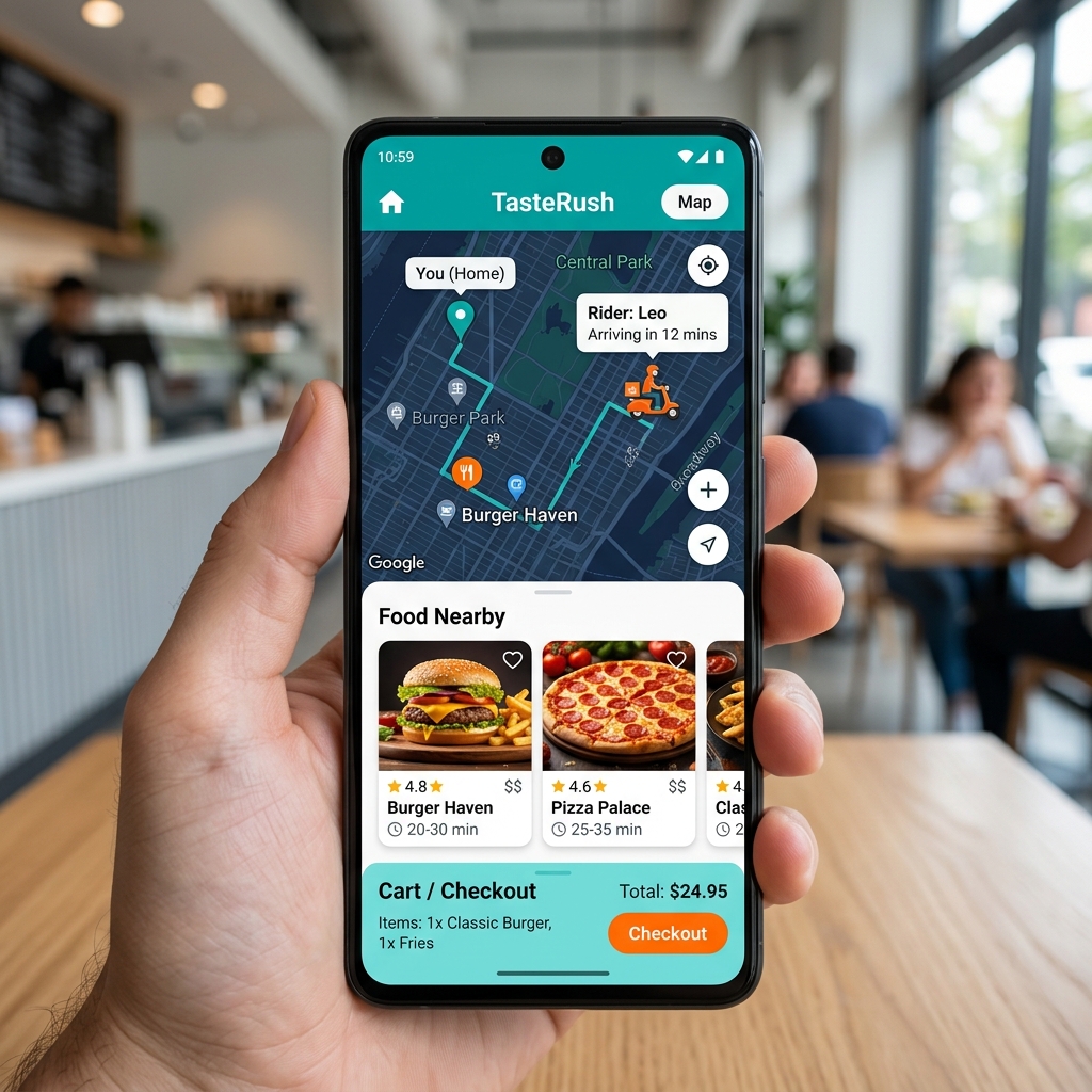 TasteRush App Design